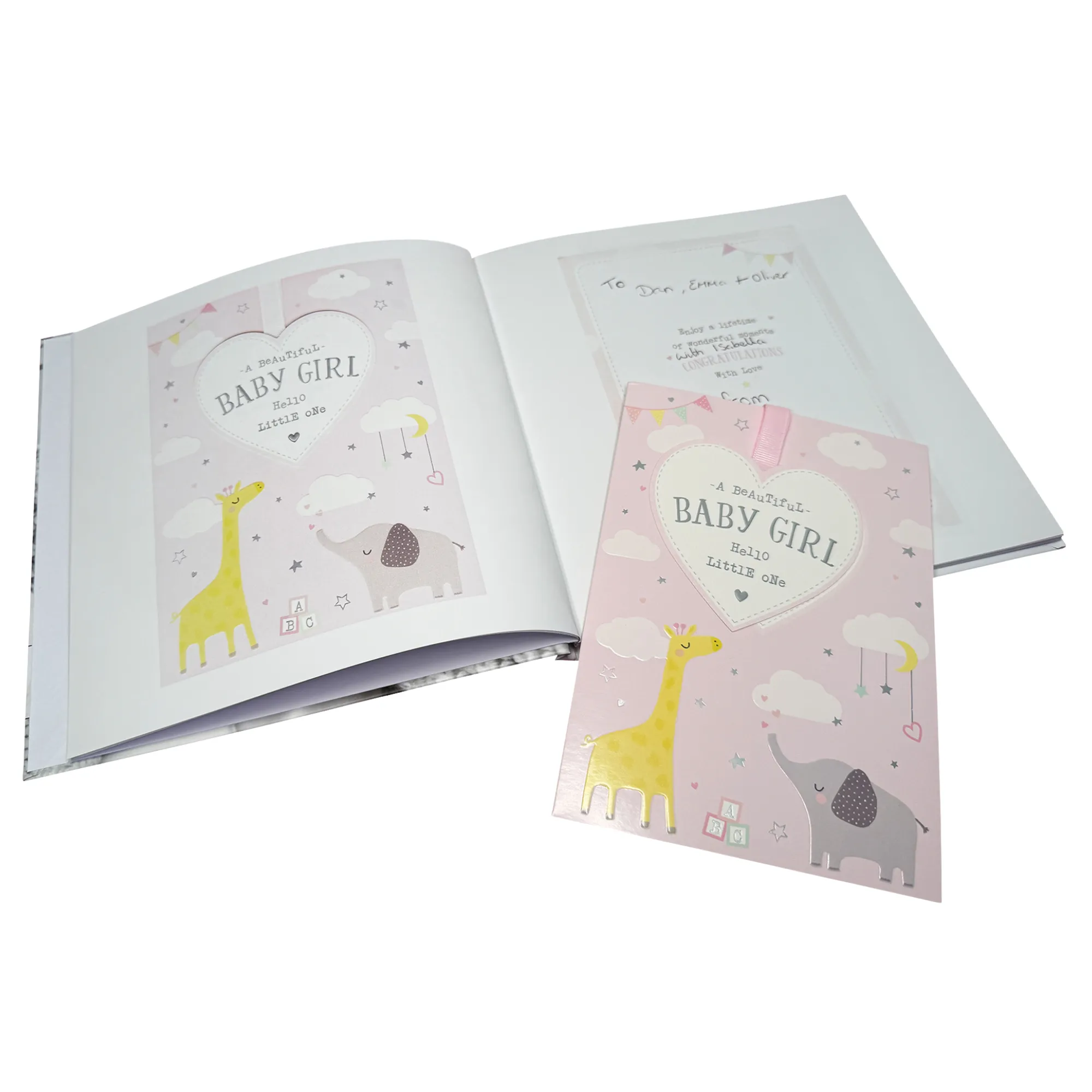 baby cards to book, turn my cards into a book, baby card book