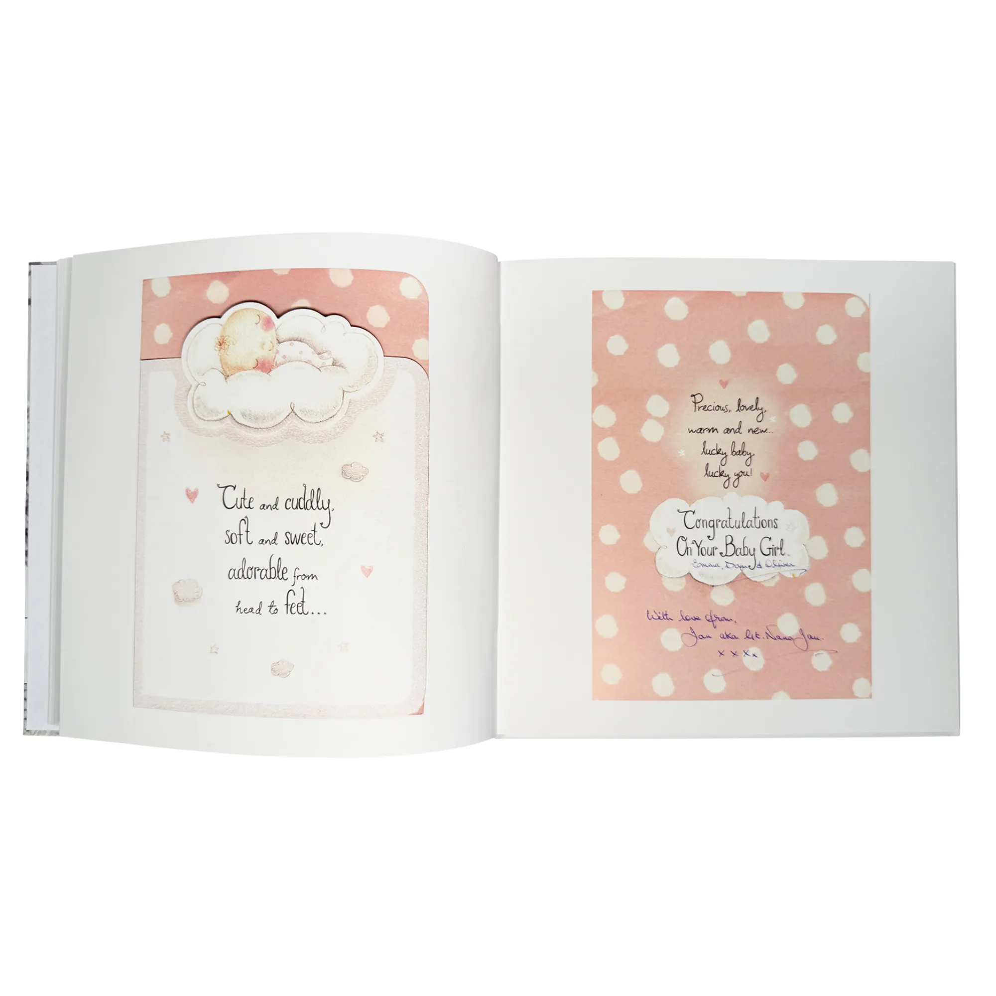 baby cards to book, turn my cards into a book, baby card book